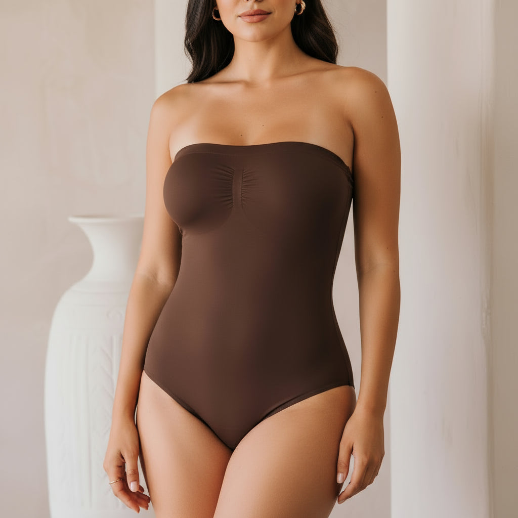 Seamless body-shaping underwear