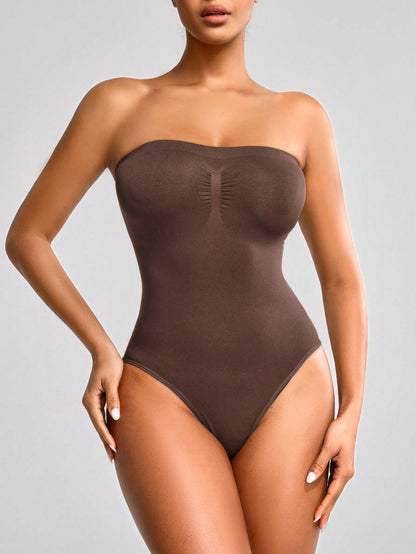 Seamless body-shaping underwear