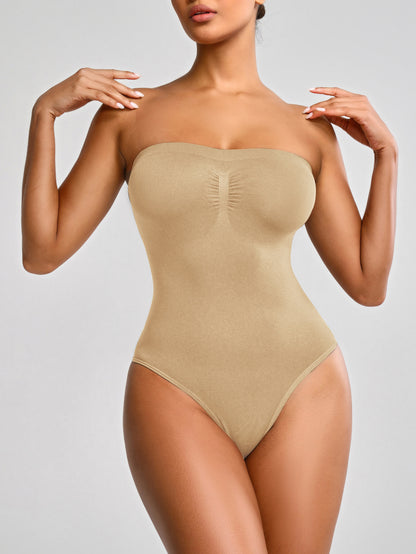 Seamless body-shaping underwear