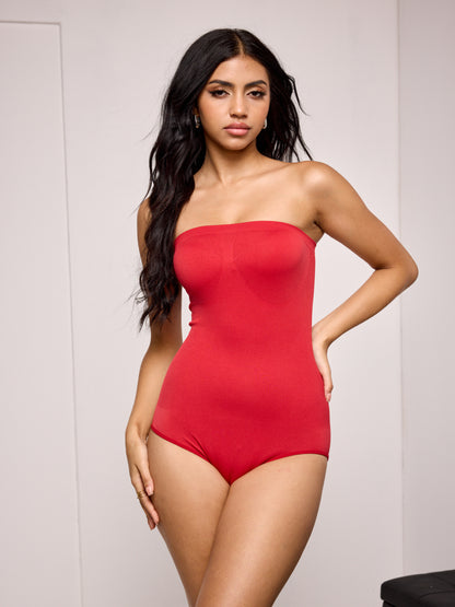 Seamless body-shaping underwear